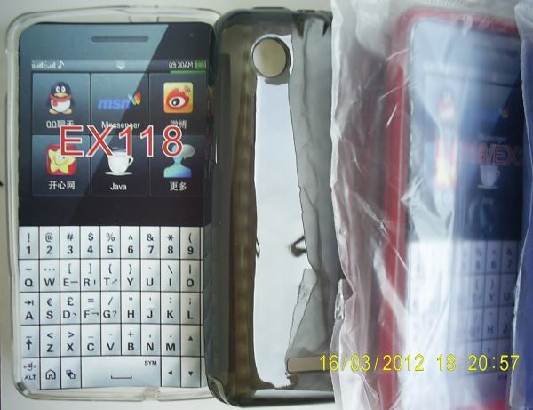 Capa Motorola EX118/119 em Silicone Gel